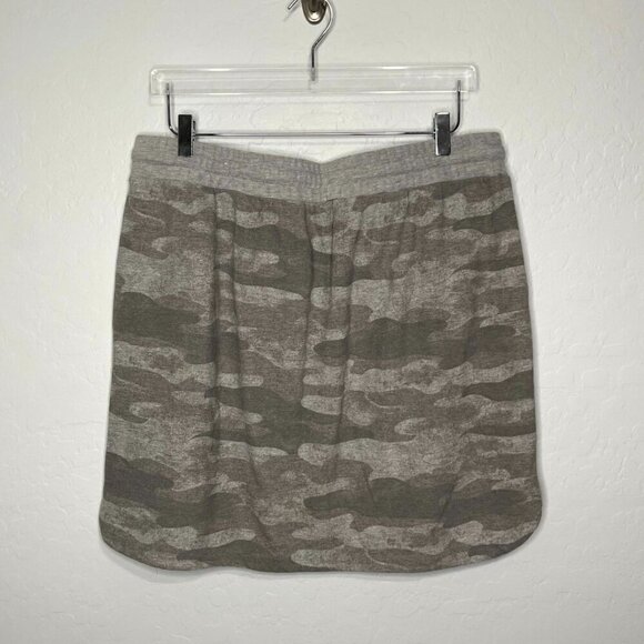 Maurices Gray Camo French Terry Pocketed Mini Skirt XXL - Picture 6 of 6